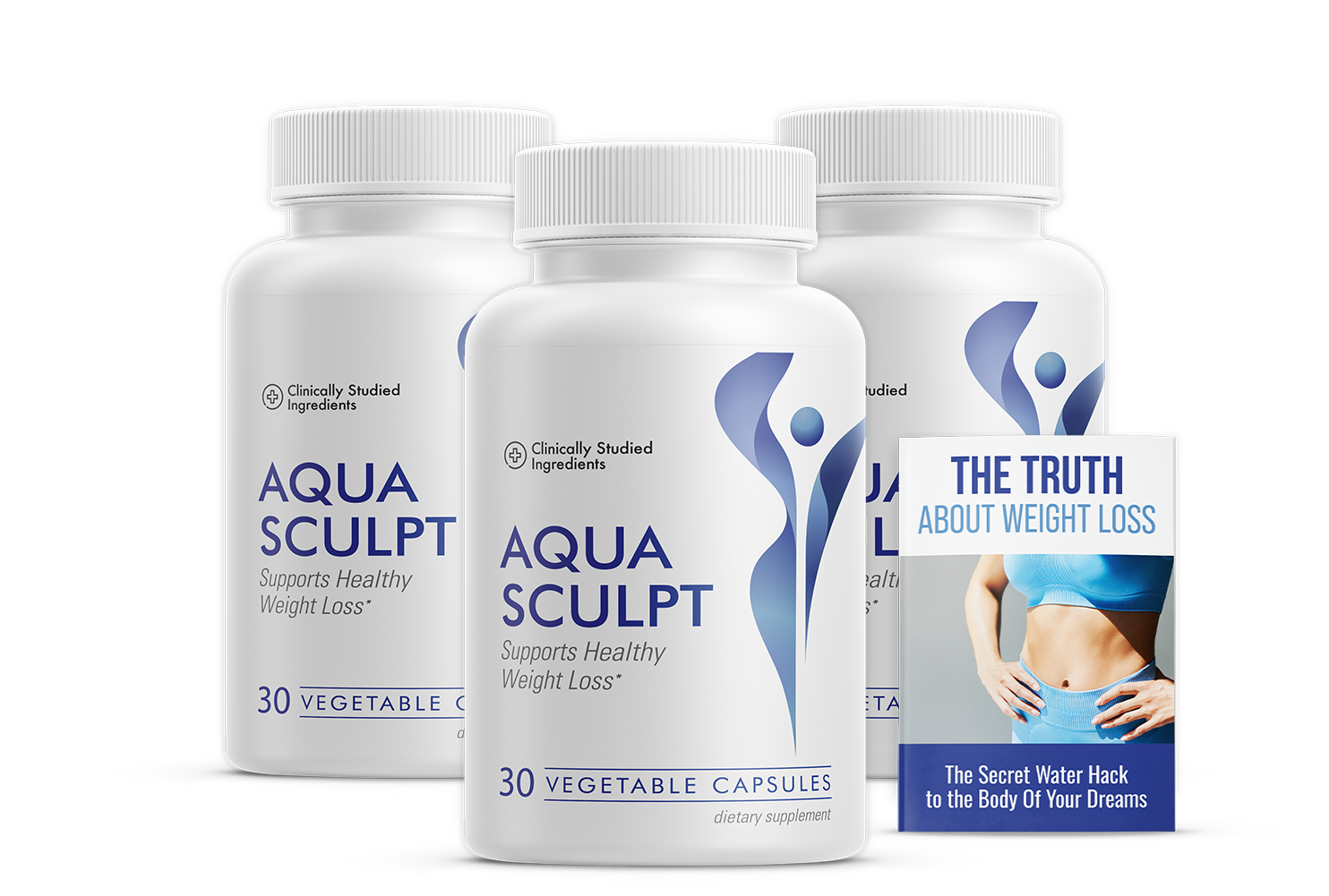 AquaSculpt 3 Bottles 90-Day Supply
