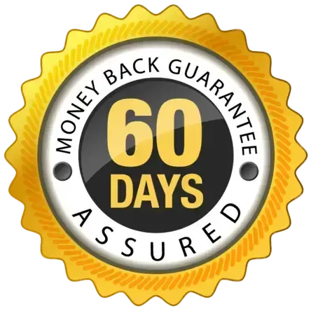 AquaSculpt Money Back Guarantee Badge